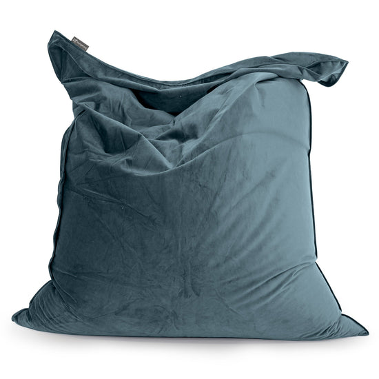 Sitzsack XXL - Samt Türkis 01