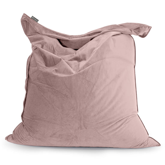 Sitzsack XXL - Samt Pink 01