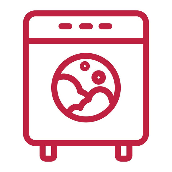 Großer Wasch- und Füllbeutel Fabric Close-up Image