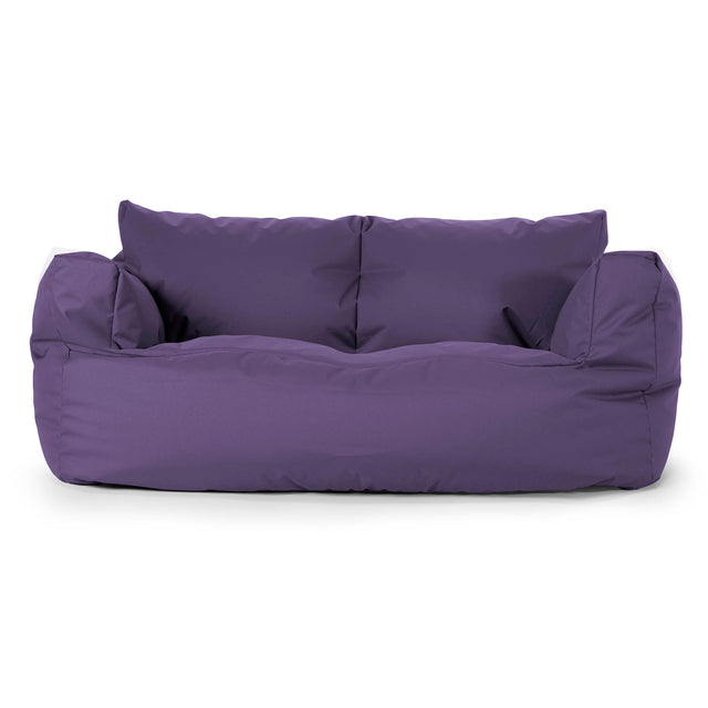 Josephine Sitzsack Sofa - Pflegeleicht für Draußen Lila 01