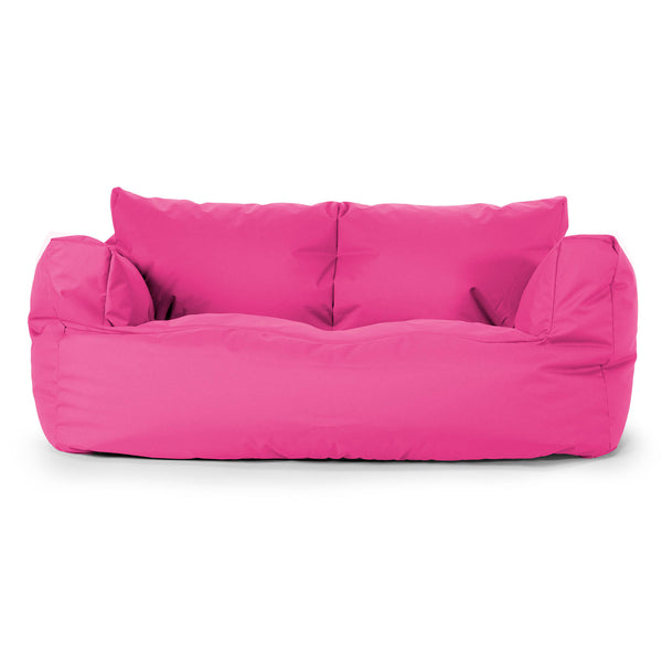 Josephine Sitzsack Sofa - Pflegeleicht für Draußen Pink 01