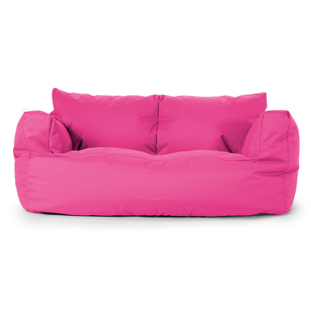 Josephine Sitzsack Sofa - Pflegeleicht für Draußen Pink 01