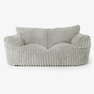 Josephine Sitzsack Sofa - Ultra Plüsch Cord Salbeigrün