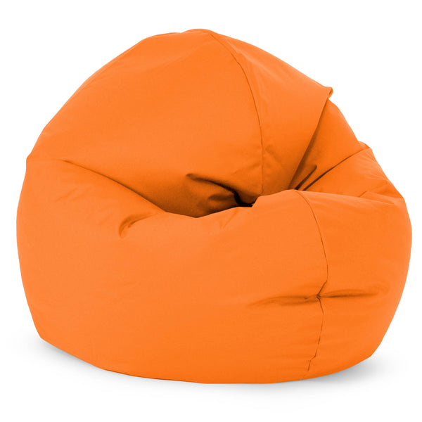 Junior Flexiforma Kinder Sitzsackstuhl 2-14 Jahre - Pflegeleicht für Draußen Orange 01