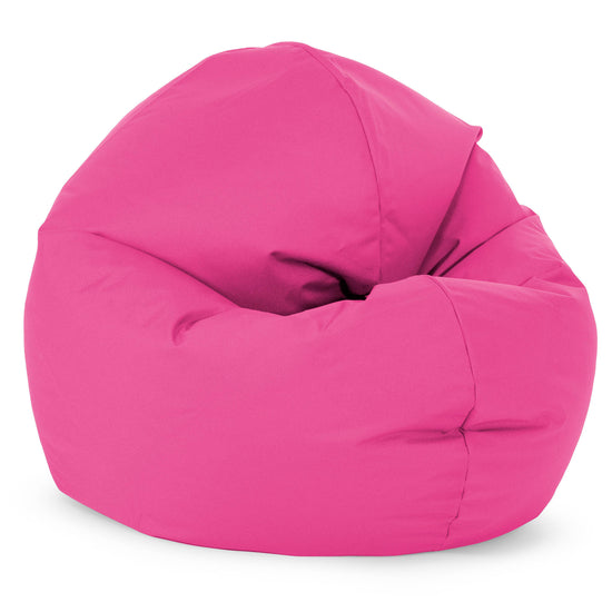 Junior Flexiforma Kinder Sitzsackstuhl 2-14 Jahre - Pflegeleicht für Draußen Pink 01