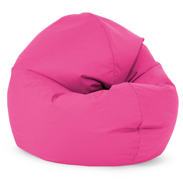 Junior Flexiforma Kinder Sitzsackstuhl 2-14 Jahre - Pflegeleicht für Draußen Pink 01