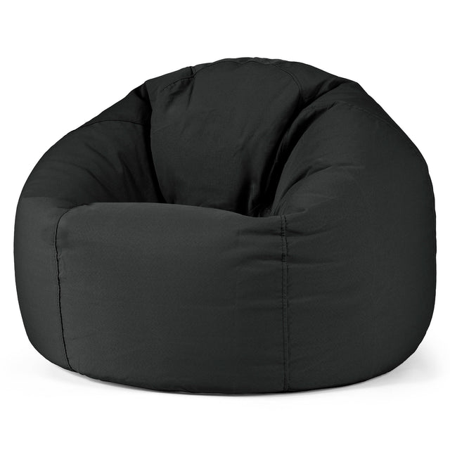 Klassischer Sitzsack Sessel - Olefin Schwarz 01