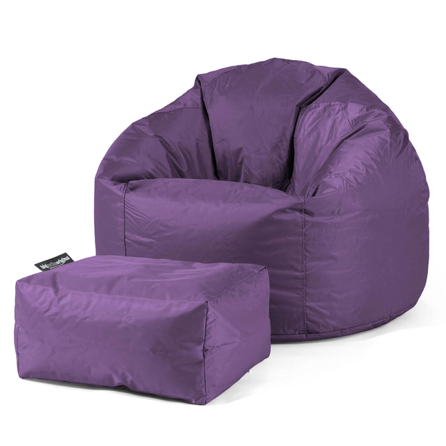 Klassischer Sitzsack Sessel - SmartCanvas™ Lila 02