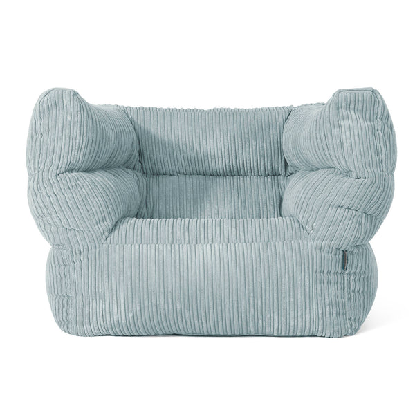 Louis Sitzsack Ohrensessel - Cord Mintgrün 01