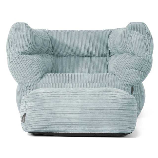 Louis Sitzsack Ohrensessel - Cord Mintgrün 02