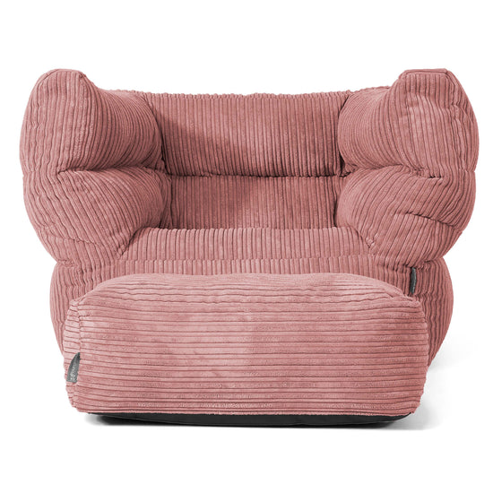 Louis Sitzsack Ohrensessel - Cord Pfirsich 02