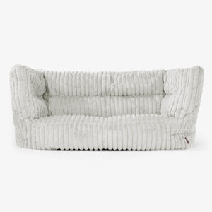 2-Sitzer Albert Sitzsacksofa 2.0 - Ultra Plüsch Cord Salbeigrün