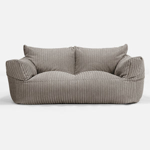 Josephine Sitzsack Sofa - Cord Beigegrau