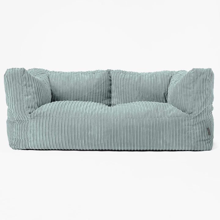 2-Sitzer Albert Sitzsacksofa - Cord Mintgrün 01