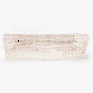 3-Sitzer Albert Sitzsacksofa 2.0 - Bubble Pelz Creme