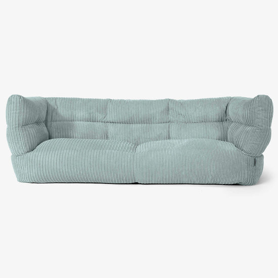 3-Sitzer Albert Sitzsacksofa 2.0 - Cord Mintgrün 01