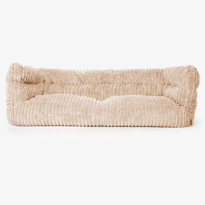 3-Sitzer Albert Sitzsacksofa 2.0 - Ultra Plüsch Cord Pfirsich