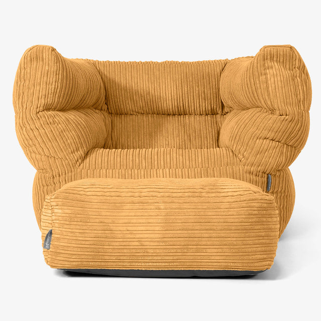 Albert Sitzsack Ohrensessel 2.0 - Cord Goldhonig