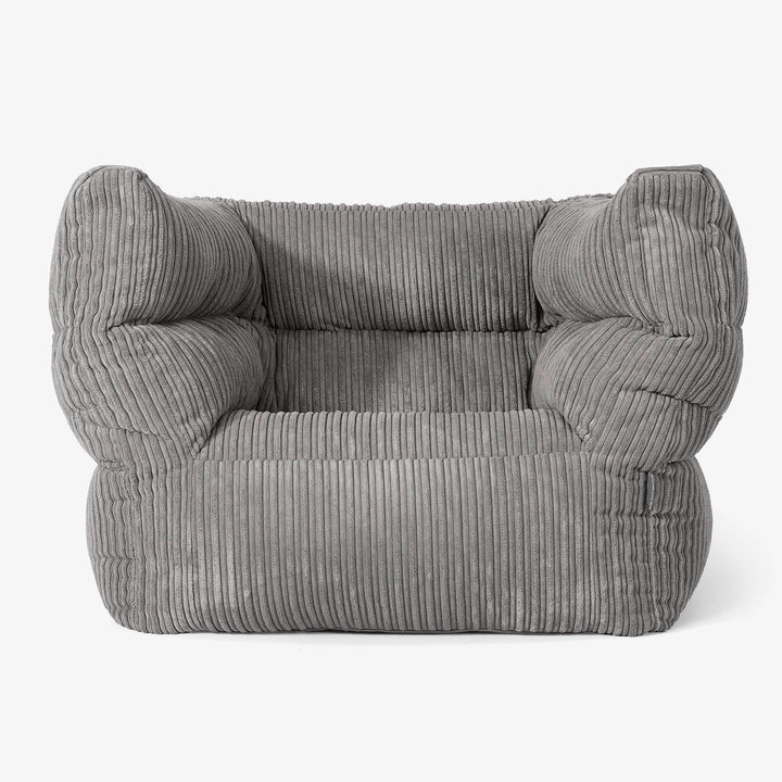 Albert Sitzsack Ohrensessel 2.0 -  Cord Graphitgrau 01