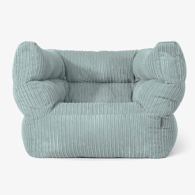Albert Sitzsack Ohrensessel 2.0 -  Cord Mintgrün 01