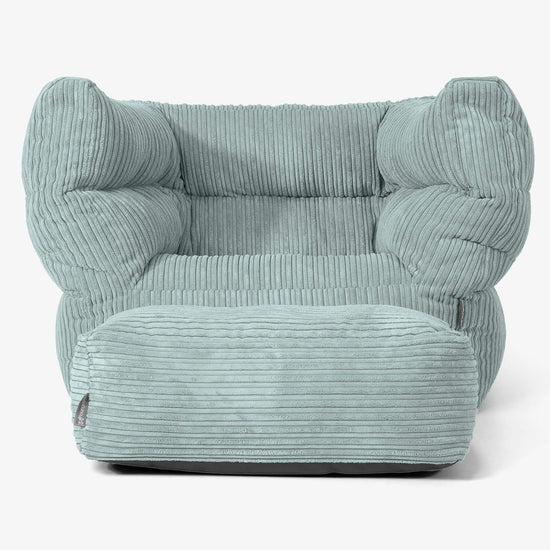 Albert Sitzsack Ohrensessel 2.0 -  Cord Mintgrün 02