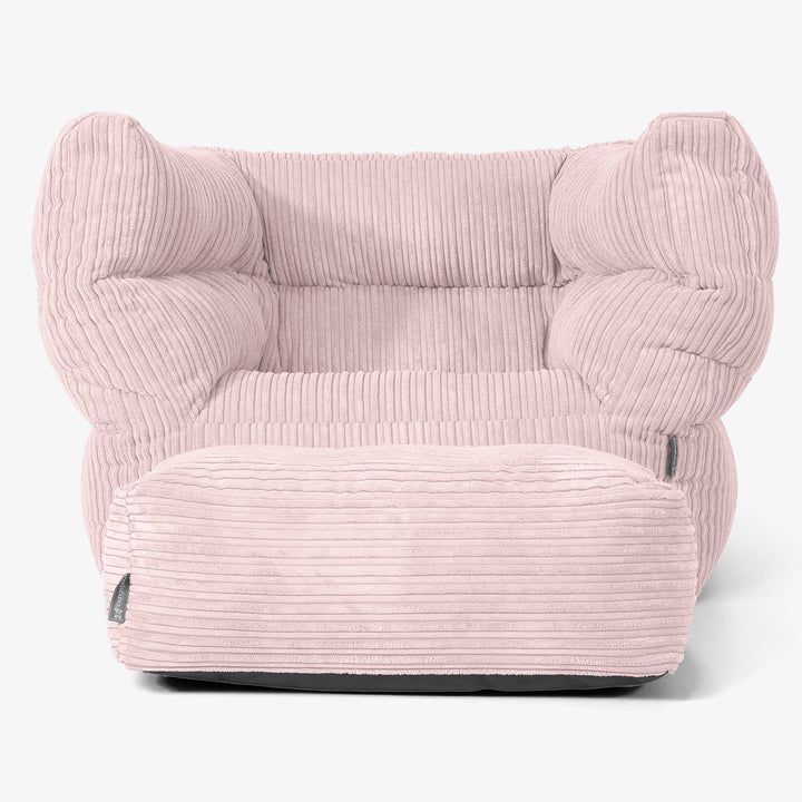 Albert Sitzsack Ohrensessel 2.0 -  Cord Rosa 02