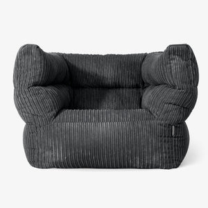 Albert Sitzsack Ohrensessel 2.0 - Cord Schwarz