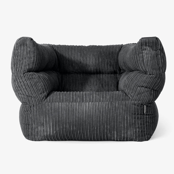 Albert Sitzsack Ohrensessel 2.0 -  Cord Schwarz 01