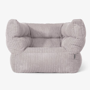 Albert Sitzsack Ohrensessel 2.0 - Cord Silbergrau