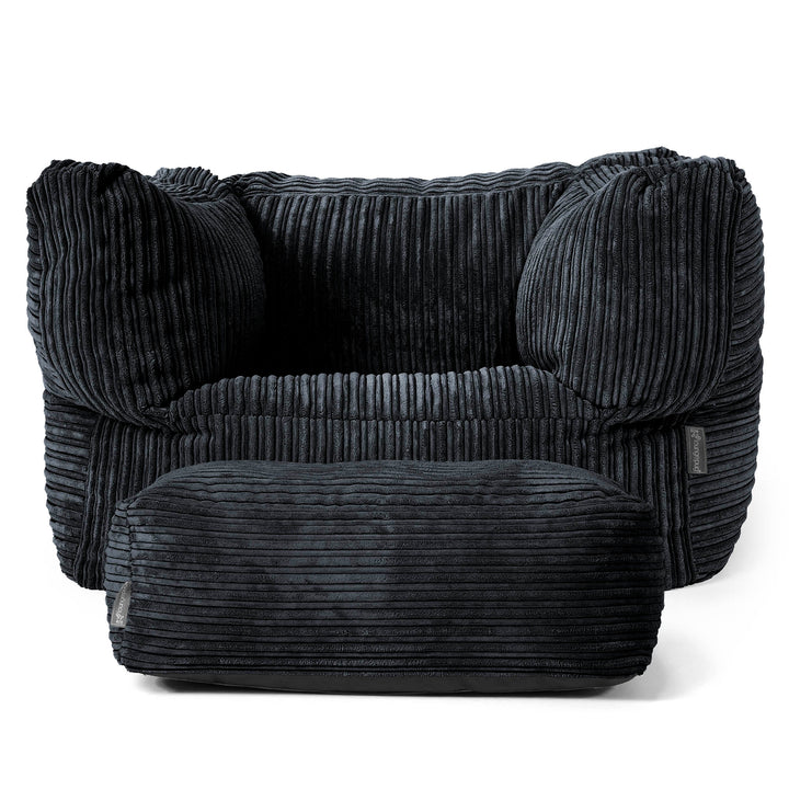 Lounge Pug - Cord - Albert Sitzsack Ohrensessel - Sitzsack Sessel