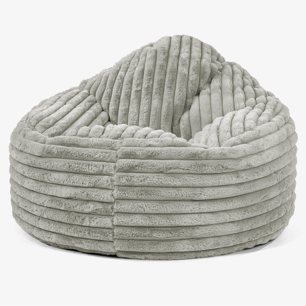Archi Sitzsack - Ultra Plüsch Cord Salbeigrün 01