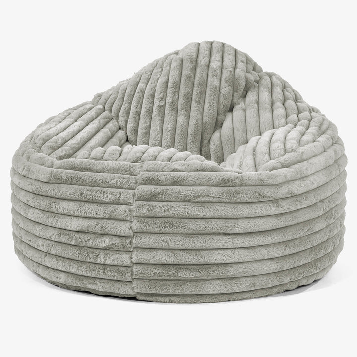 Archi Sitzsack - Ultra Plüsch Cord Salbeigrün 01