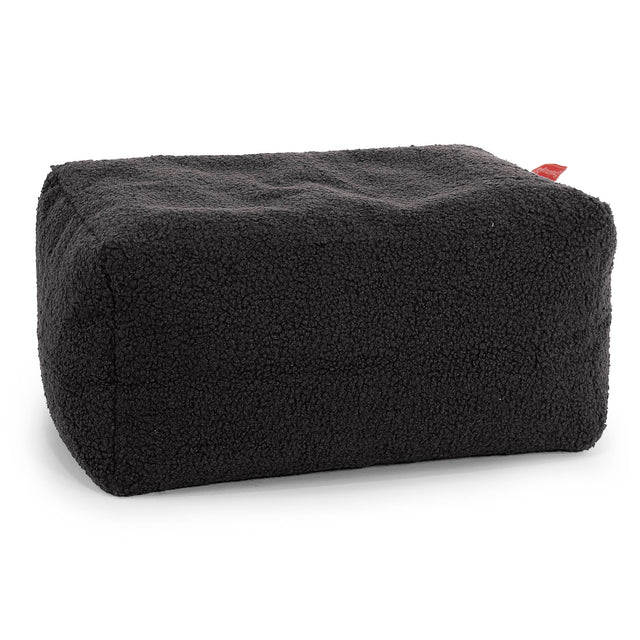Kleiner Fußhocker Ersatz Bezug - Bouclé 01