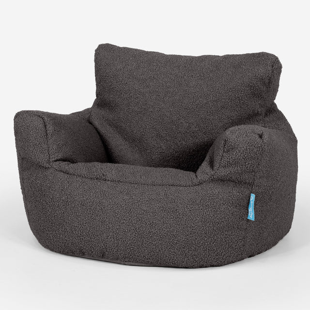 Klein Kindersessel Sitzsack 1-3 jahren Ersatz Bezug - Bouclé 01