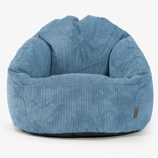 Bubble Sitzsack Sessel - Pom-Pom Himmelblau 01