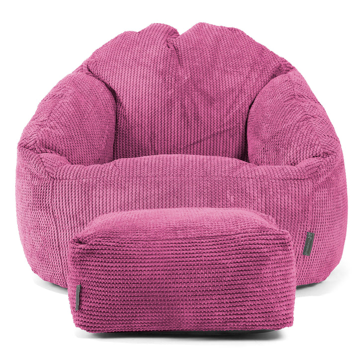 Bubble Sitzsack Sessel - Pom-Pom Pink 02