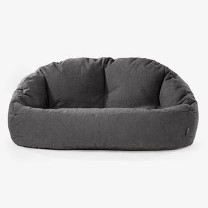 Bubble Sitzsack Sofa - Bouclé Graphitgrau