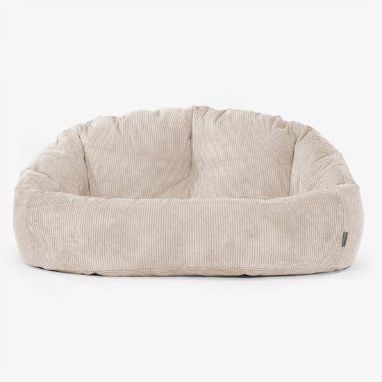 Bubble Sitzsack Sofa - Pom-Pom Creme 01