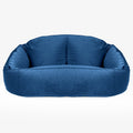 Samt Marineblau