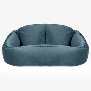 Bubble Sitzsack Sofa - Samt Türkis