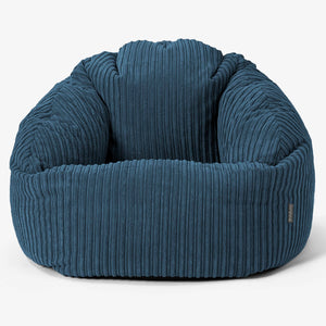 Bubble Sitzsack Sessel - Cord Marineblau