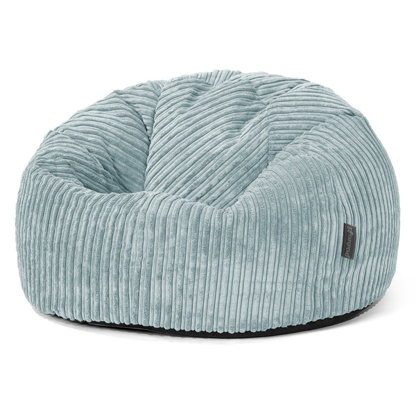Klassischer Sitzsack Sessel - Cord Mintgrün 01
