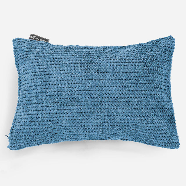 Dekokissen / Sofa Kissenbezug 35 x 50cm - Pom-Pom Himmelblau 01