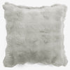 Dekokissen / Sofa Kissenbezug 47 x 47cm - Bubble Pelz Salbeigrün 01