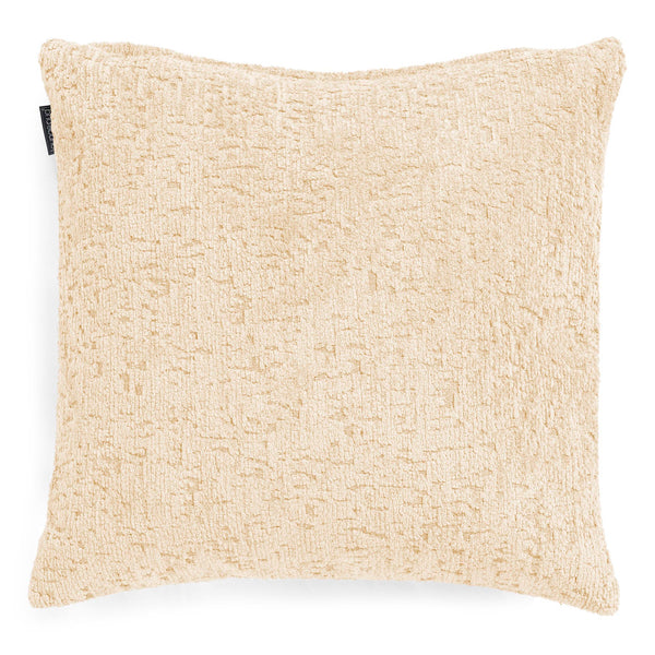 Dekokissen / Sofa Kissenbezug 47 x 47cm - Luxuriöser Chenille Elfenbein 01