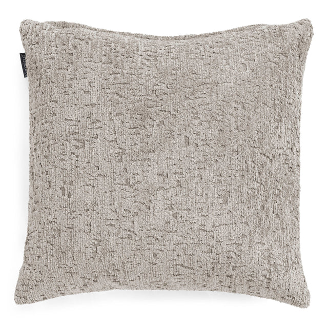 Dekokissen / Sofa Kissenbezug 47 x 47cm - Luxuriöser Chenille Grau 01