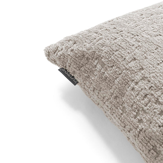 Dekokissen / Sofa Kissenbezug 47 x 47cm - Luxuriöser Chenille Grau 02