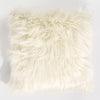 Dekokissen / Sofa Kissenbezug 47 x 47cm - Mongolisches Kunstfell Crème 01