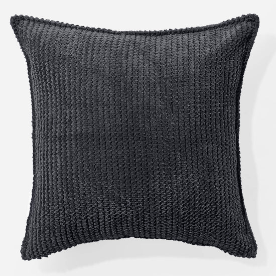 Dekokissen / Sofa Kissenbezug 47 x 47cm - Pom-Pom Schwarz 01