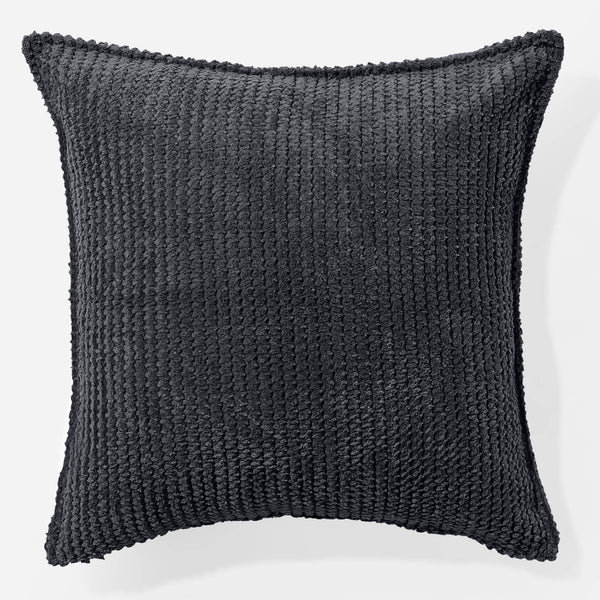 Dekokissen / Sofa Kissenbezug 47 x 47cm - Pom-Pom Schwarz 01